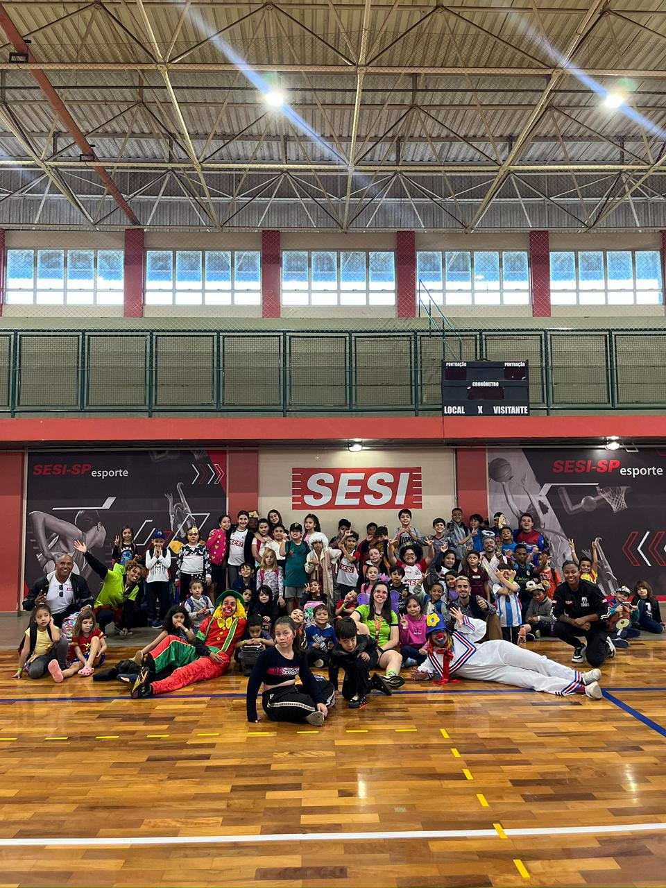 Kinesis leva movimento, alegria e aprendizado ao Super Férias do SESI!